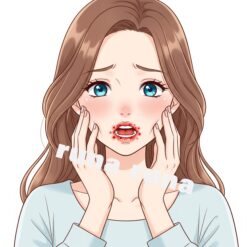 口内炎　口腔粘膜炎　口の中の痛み